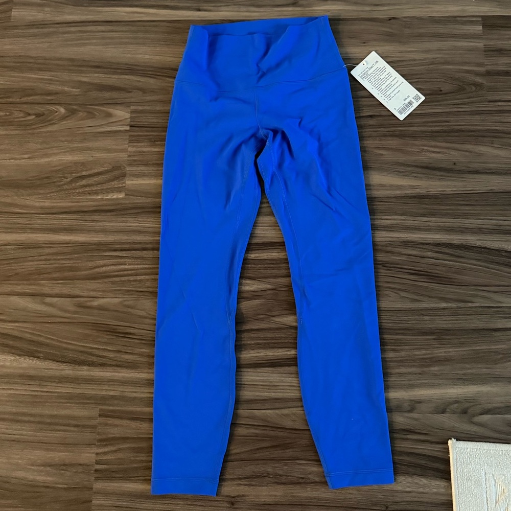 lululemon Align blue leggings 25 inch